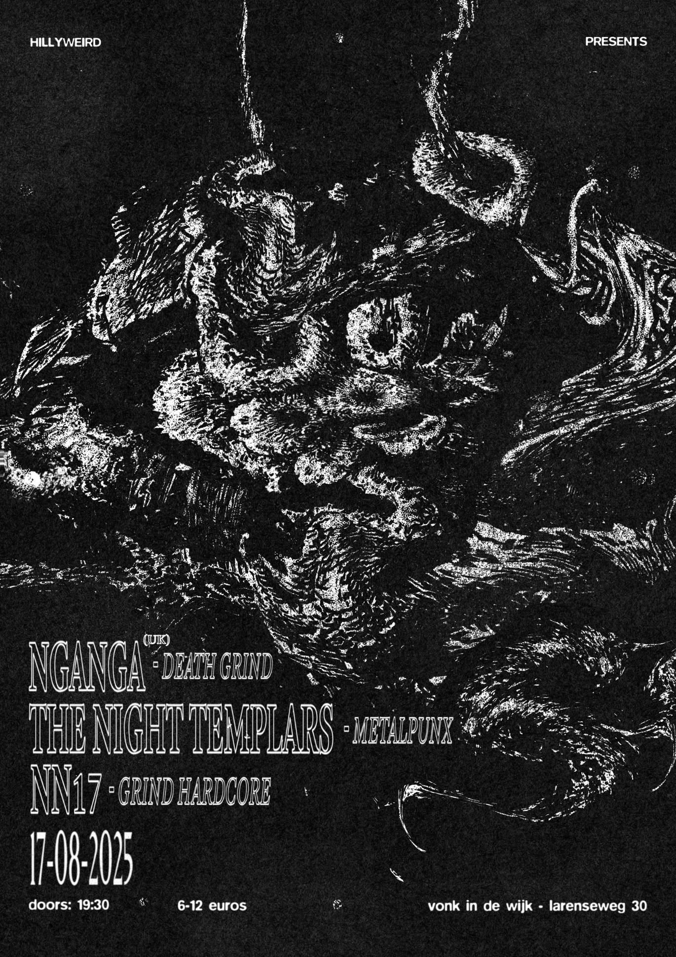 Hillyweird Poster 17-08-2025