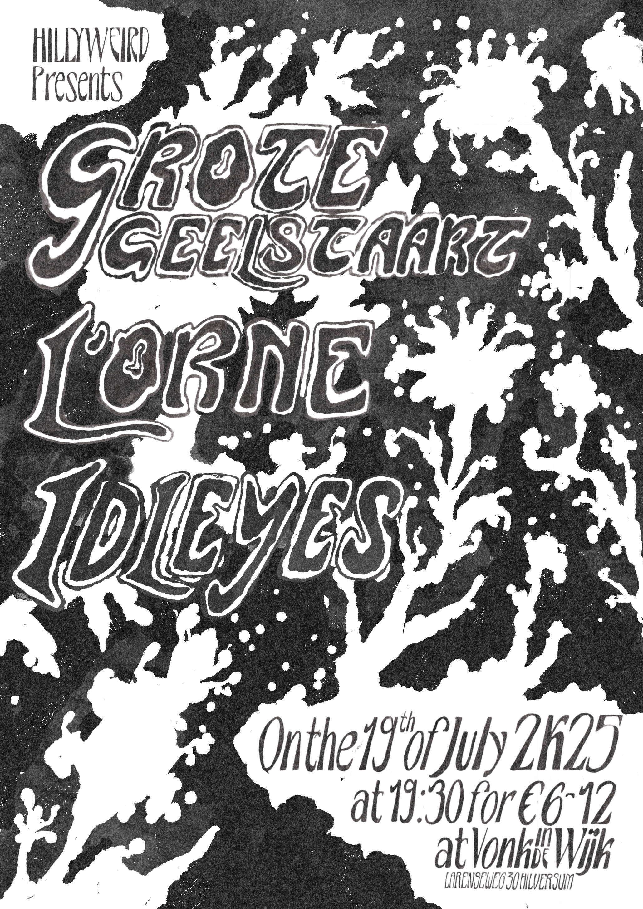 Hillyweird Poster 17-07-2025