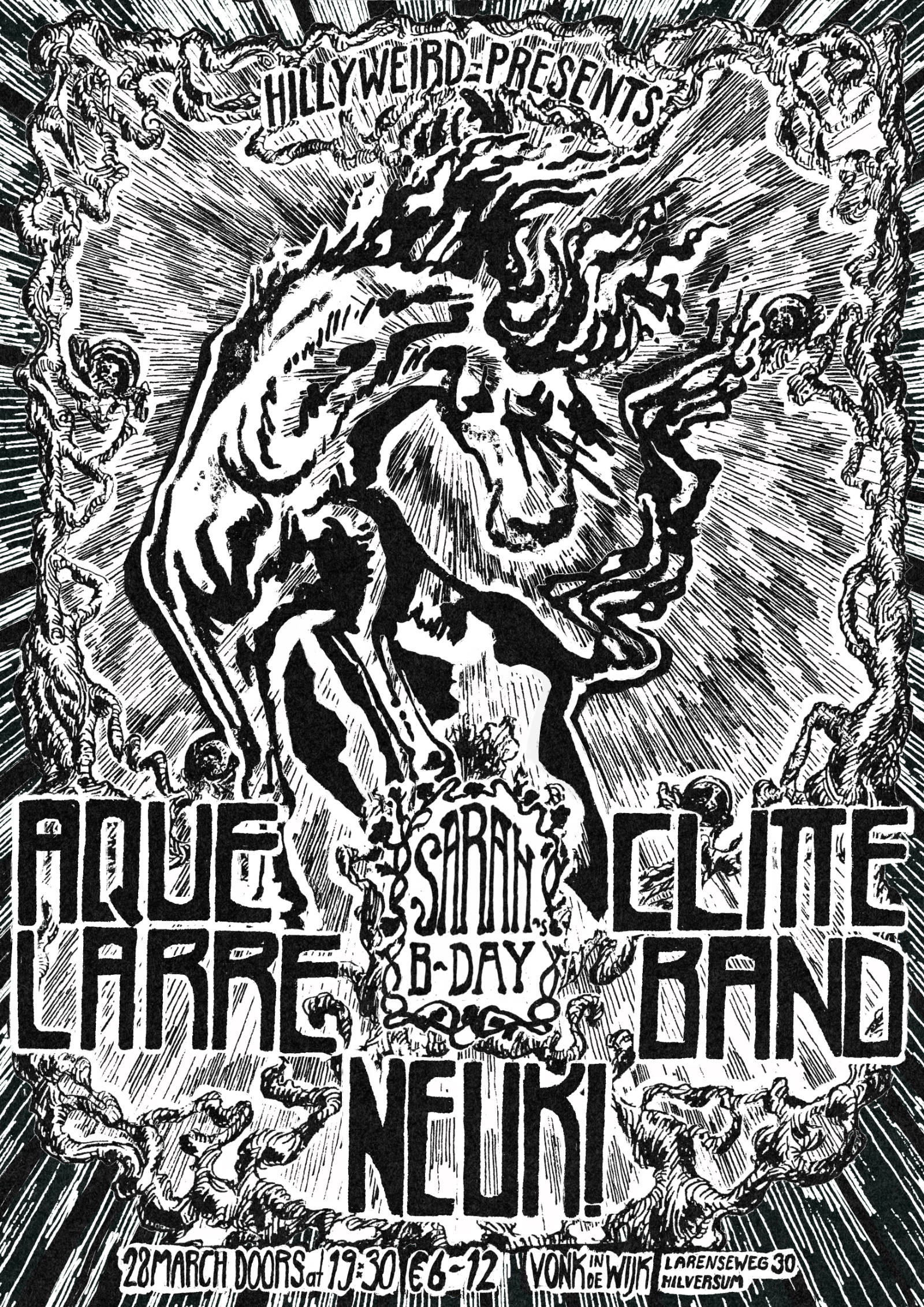 Hillyweird Poster 28-03-2025